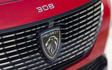4 Peugeot 308 SW 2021 first drive nose badge 4 Peugeot 308 SW 2021 first drive nose badge