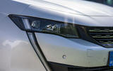 Peugeot 508 SW Hybrid 2020 road test review - headlights
