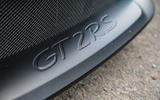 Porsche 911 GT2 RS 2018 road test review front splitter