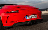 Porsche 911 Speedster 2019 review - rear end