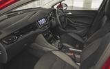 Vauxhall Astra 2019 road test review - cabin