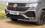 4 Volkswagen Transporter 2022 road test review front bumper