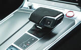 Audi RS6 Avant 2020 road test review - gearstick Audi RS6 Avant 2020 road test review - gearstick