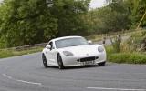 Ginetta G40R cornering