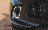 Aston Martin DBX 2020 road test review - front bumper