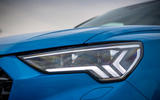 Audi RS Q3 Sportback 2020 road test review - headlights