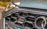 Audi S4 TDI 2019 road test review - front badge