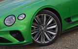 5 Bentley Continental GT Speed 2022 road test alloy wheels 5 Bentley Continental GT Speed 2022 road test alloy wheels
