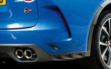 Jaguar F-Pace SVR 2019 road test review - exhausts