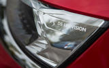 DS 7 Crossback 2018 road test review headlight logo