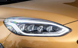 Ford Fiesta Active 2018 road test review headlights