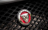 5 Jaguar F Pace P400e 2021 road test review nose badge
