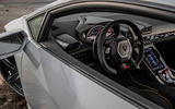 Lamborghini Huracan EVO RWD 2020 road test review - cabin Lamborghini Huracan EVO RWD 2020 road test review - cabin