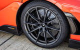 McLaren 765LT 2020 road test review - alloy wheels