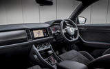 Skoda Kodiaq vRS 2019 road test review - dashboard