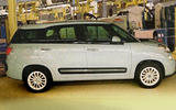 Fiat 500XL revealed in factory spy shot
