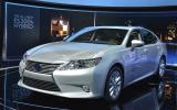 New York motor show: Lexus ES