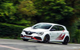 Renault Megane RS Trophy-R 2019 road test review - on the road left