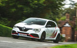 Renault Megane RS Trophy-R 2019 road test review - cornering nose