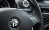 Alfa Romeo Mito review steering wheel