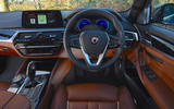 Alpina D5 S review driving position
