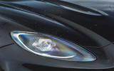 Aston Martin DBX 2020 road test review - headlights