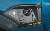 Audi E-tron 55 Quattro 2019 road test review - charging port