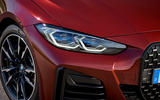 6 BMW 4 Series Gran Coupe 2021 first drive headlights 6 BMW 4 Series Gran Coupe 2021 first drive headlights