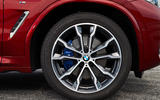 BMW X4 2018 road test review alloy wheels