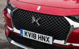 DS 7 Crossback 2018 road test review front grille