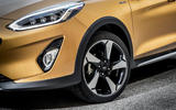 Ford Fiesta Active 2018 road test review alloy wheels