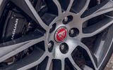 Jaguar F-Type 2020 road test review - brake calipers Jaguar F-Type 2020 road test review - brake calipers