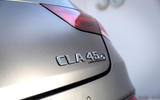 Mercedes-AMG CLA 45 S 2019 road test review - rear badge