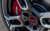 Mini JCW GP 2020 road test review - brake calipers Mini JCW GP 2020 road test review - brake calipers