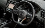 Nissan X-Trail road test review - steering wheel