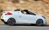 Renault Wind with the roof down
