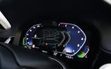 Alpina B7 2019 review - digital instrument cluster