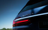 Alpina XB7 2020 road test review - rear lights