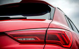 Audi RS Q3 2020 road test review - rear lights