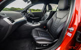 BMW 3 Series 330e 2020 road test review - cabin