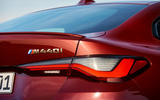 7 BMW 4 Series Gran Coupe 2021 first drive rear badge 7 BMW 4 Series Gran Coupe 2021 first drive rear badge