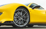 Ferrari 488 Pista 2019 road test review - alloy wheels