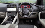 Jaguar F-Pace SVR 2019 road test review - dashboard