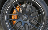 Mercedes-AMG GLC 63 S road test review brake calipers