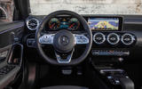 Mercedes-Benz A-Class saloon 2018 review - dashboard