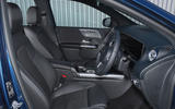 Mercedes-Benz B-Class 2019 road test review front seats