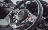 Mercedes-Benz C-Class Coupe 2019 review - steering wheel