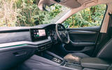 Skoda Octavia Estate 2020 road test review - cabin