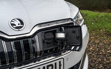 Skoda Superb iV 2020 road test review - charging port