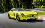 no title Mercedes SLS AMG Electric Drive smashes Nürburgring electric lap record